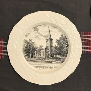 Vintage Church Plate: Walhalla, SC